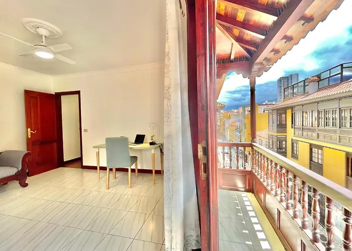 The Balcony House With Free Parking Пуэрто-де-ла-Крус